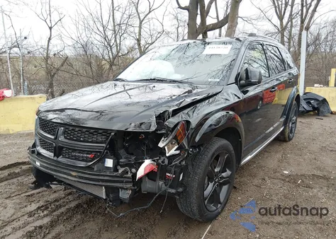 2020 Dodge Journey Crossroad from USA, damaged, VIN 3C4PDCGB1LT268364